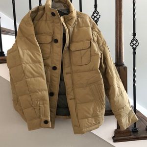 Abercrombie and Fitch Tan Barn Coat